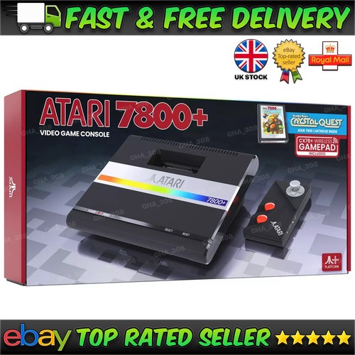 Atari 7800 plus retro - 7800+, video