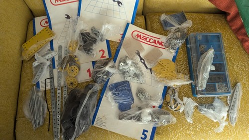 Vintage meccano lot bundle - meccano,