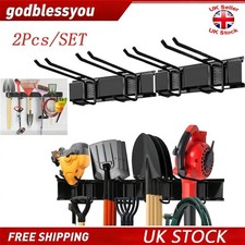 2x Garage Garden Tool Holder