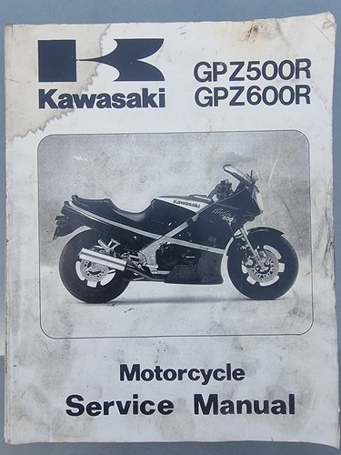 Kawasaki gpz500r gpz600r - gpz600r, 1985