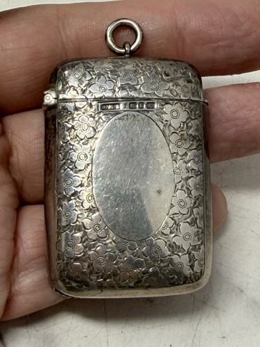 Antique 1893 jmb vesta case - antique,