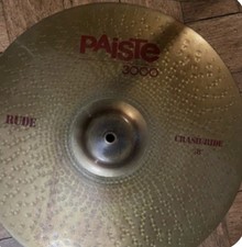 Paiste 3000 Rude 18" Crash/ Ride.
