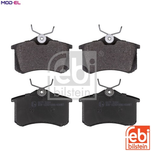 Brake pad set disc - set,