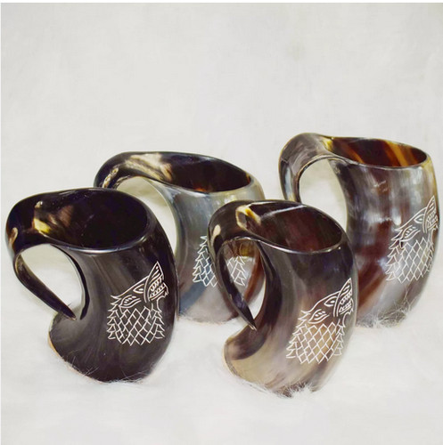 Medieval horn viking drinking - medieval,