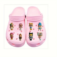 7pcs Shoe Charms Surprise Doll