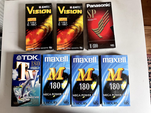 New sealed vhs - 7x,