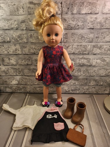 Sindy doll with - doll, clothes