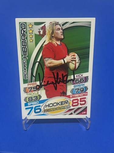 Richard hibbard signed topps - -,