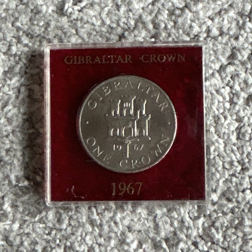 Gibraltar 1967 crown coin - 1967,