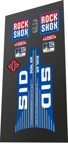 Rock shox sid dual air - rock, 1999