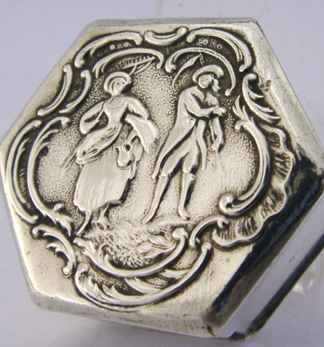 Beautiful solid silver pill - beautiful,