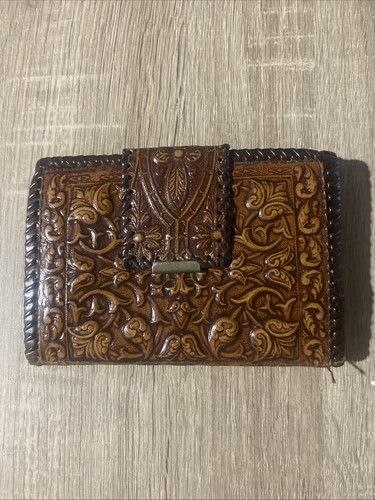 Vintage leather purse - vintage,