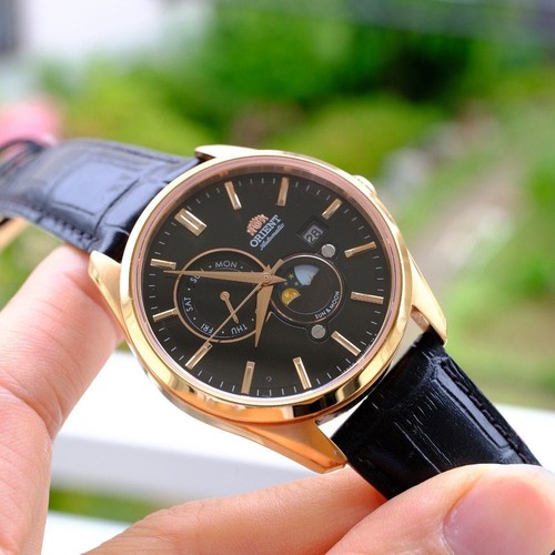 Orient sun moon automatic gold - sun,