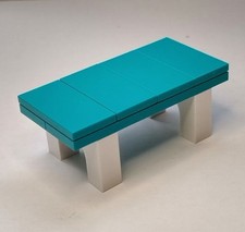 Lego 4x8 bluey green - a,
