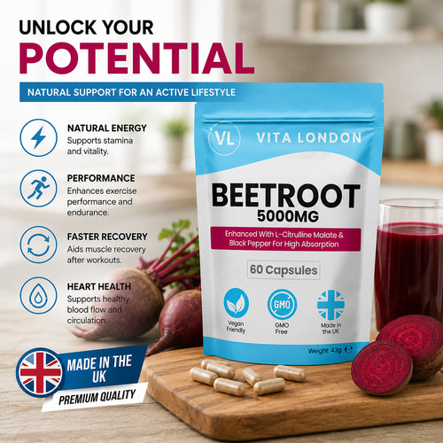 Beetroot capsules 5000mg - 5000mg,