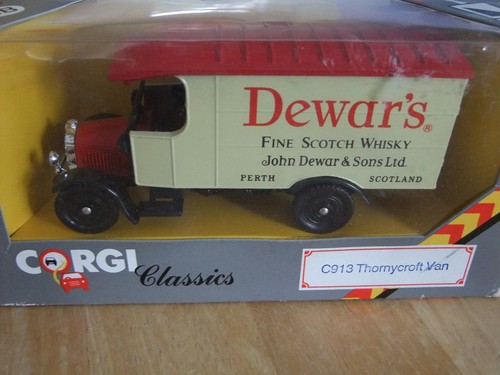 Corgi thornycroft van dewar - thornycroft,