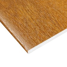 Flat Plastic UPVC Board 2.5m Long Utility Architrave 9mm Cellular PVC Cover