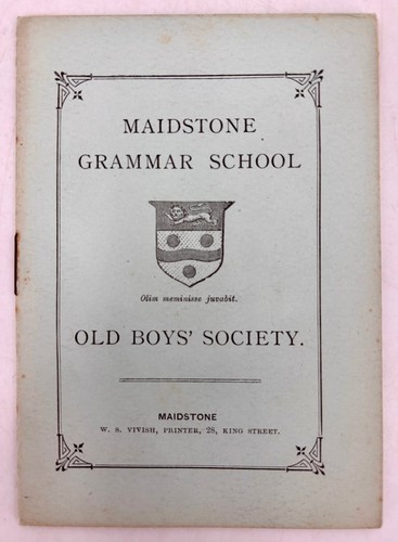 Maidstone grammar school old - school,