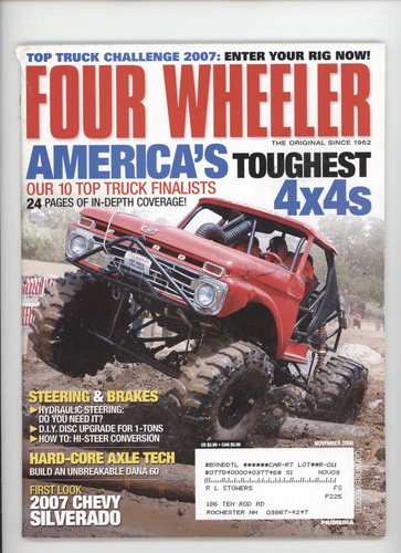 Four wheeler november - november, 2006