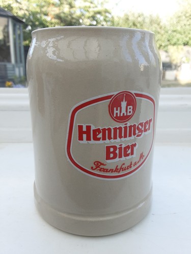 Beer stein henninger - stein, bier