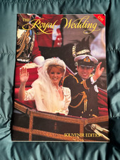 Duke & Duchess of York, Royal Wedding Souvenir  Magazine. 1986