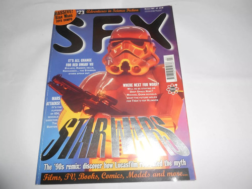 Sfx magazine issue red - sfx,