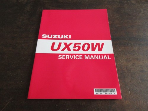 Suzuki ux50w ux50wx 1999 shop - suzuki,