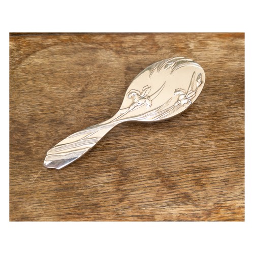 Vintage silver plated iris - vintage,