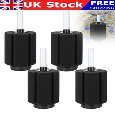 4x Jumbo Aquarium Sponge Filter XY380 Fish Tank Breeding Foam Filtration Air UK