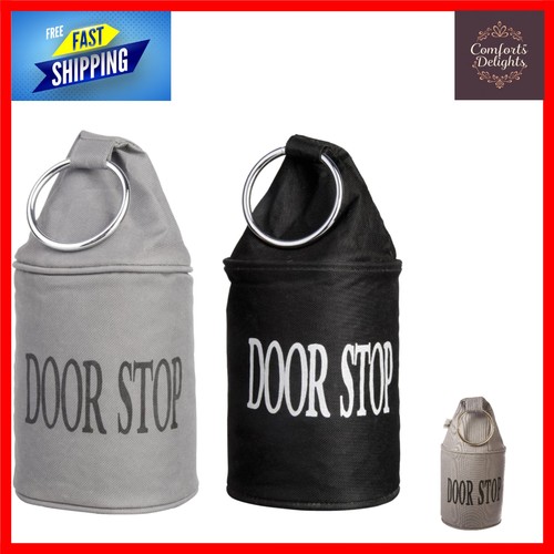 Modern canvas door stopper - modern,