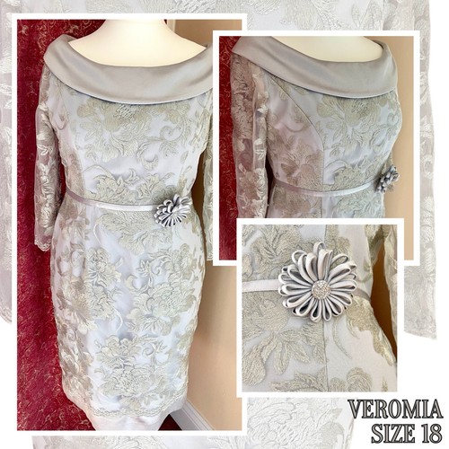 Dress silver veromia - dress,