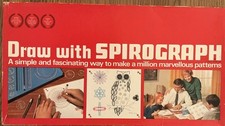 Vintage Spirograph By Denys Fisher 1967 Edition With Original Box & Instructions