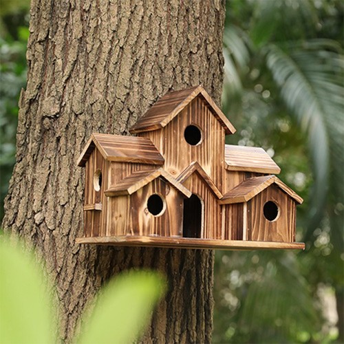 Hanging bird house - bird,