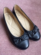 HOTTER Jewel Black Leather