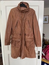 Woodland Leather Jacket 12 Tan