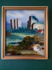 Vintage Reverse Glass