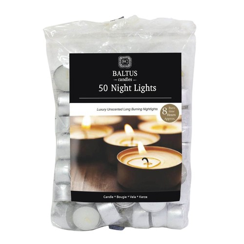 Unscented tea lights - unscented,