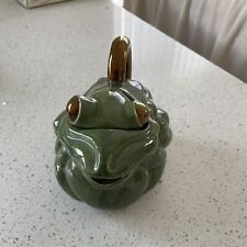Andy Titcomb 1995 Frog Teapot For Decorative Purposes Only