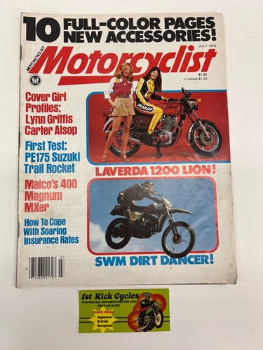 Motorcyclist magazine july - motorcyclist,