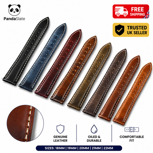 Genuine leather watch band - genuine,