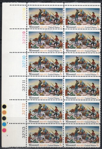 Scott 1426 plate - plate, block
