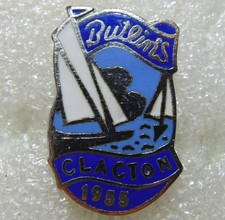 Butlin's Holiday Camp Clacton Essex 1955 Enamel Pin Badge