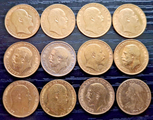Choice half sovereigns - choice, of