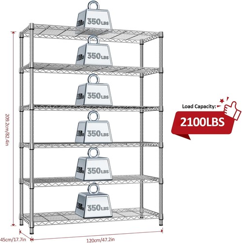 Mzg steel storage shelving - m,