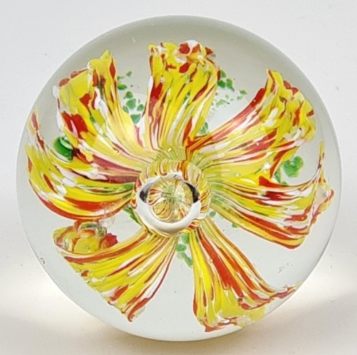 Vintage glass paperweight - vintage,