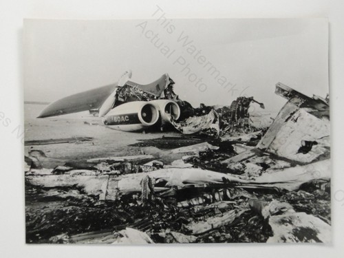 Boac super vc10 wreckage - boac,