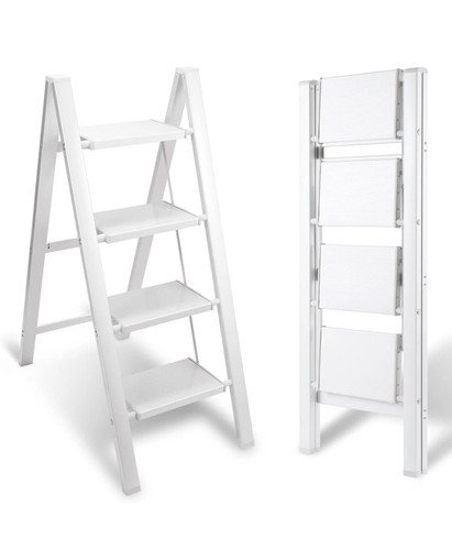 Aluminium folding ladder 4 - folding, ladder,