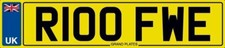 WE ROOF ROOFING NUMBER PLATE