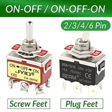 Heavy Duty Metal Toggle Switch