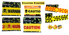 Yellow Red Black CAUTION